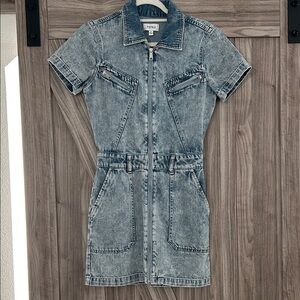 Pistola Blue Denim Mini Dress